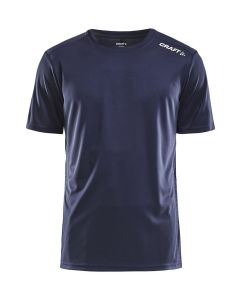 RUSH SS Tee-Navy-XS