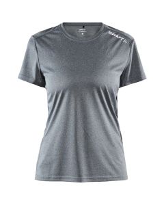 Craft Rush SS Tee Dame-Mørkegrå-XS
