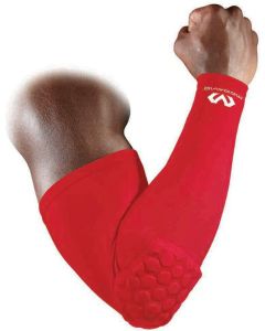 McDavd Hex Shooter Arm Sleeve - single-Rød-XS
