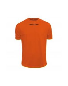 Givova One t-shirt-Orange-3XS