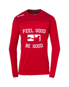 FGC L/S Poly T-shirt-Rød-S