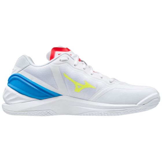 Mizuno Wave Stealth NEO WHITE/SAFETYYELLOW